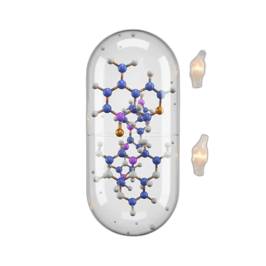Chondroitin — trägt zur Gesundheit des Gelenkknorpels bei.